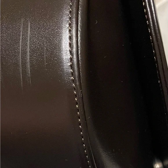 Bally Vintage Authentic Chocolate Brown Leather Shoulder Bag - Picture 8 of 13